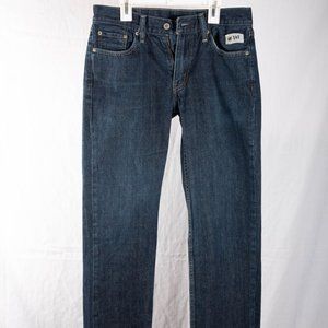 Men's Levi's 514 Dark Wash Jeans 30x32